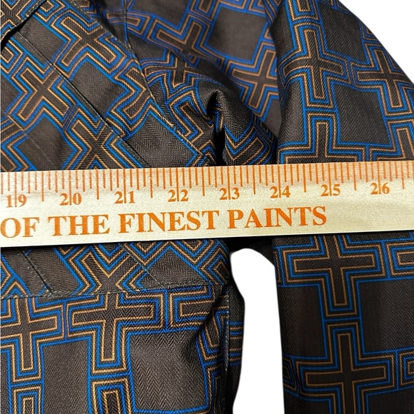 Bonfire Snowboard Ski Jacket Men’s Large Insulated Hooded Geometric - Picture 9 of 11